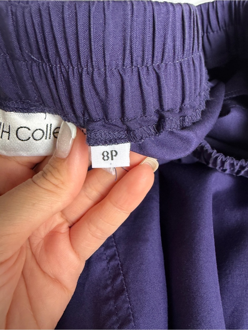 JH Collectibles Deep Purple Midi Skirt - Picture 3 of 7